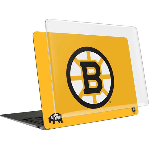NHL Boston Bruins Solid Background MacBook Air 15in (2023-2025) Case plus Skin